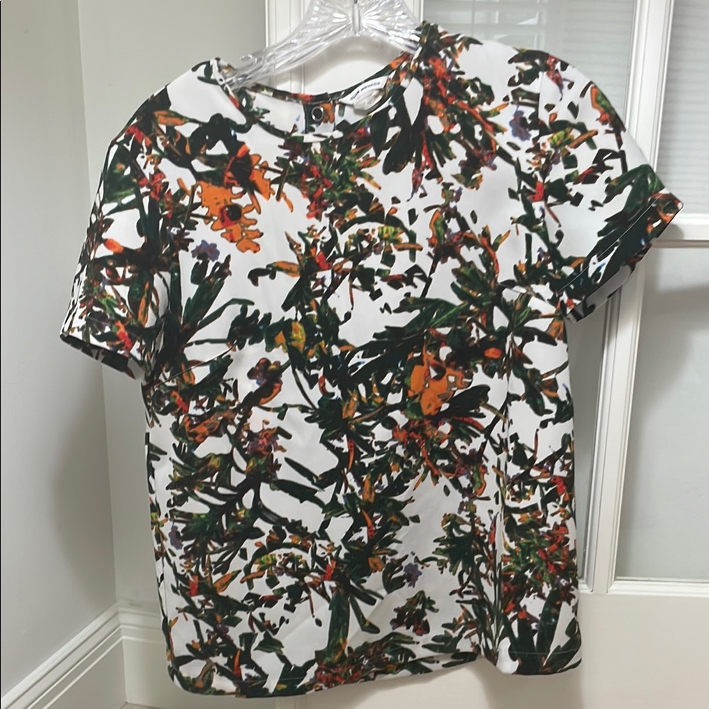 Club Monaco Multicolor Floral Top